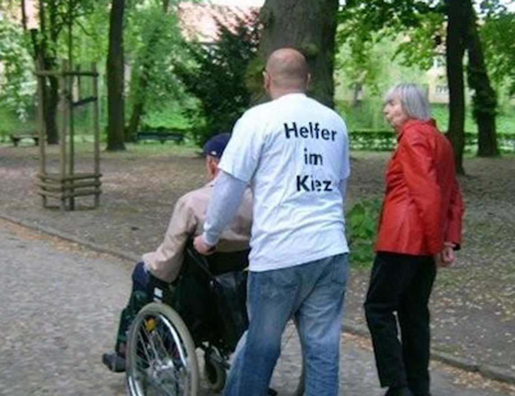 Abbildung Helfer im Kiez