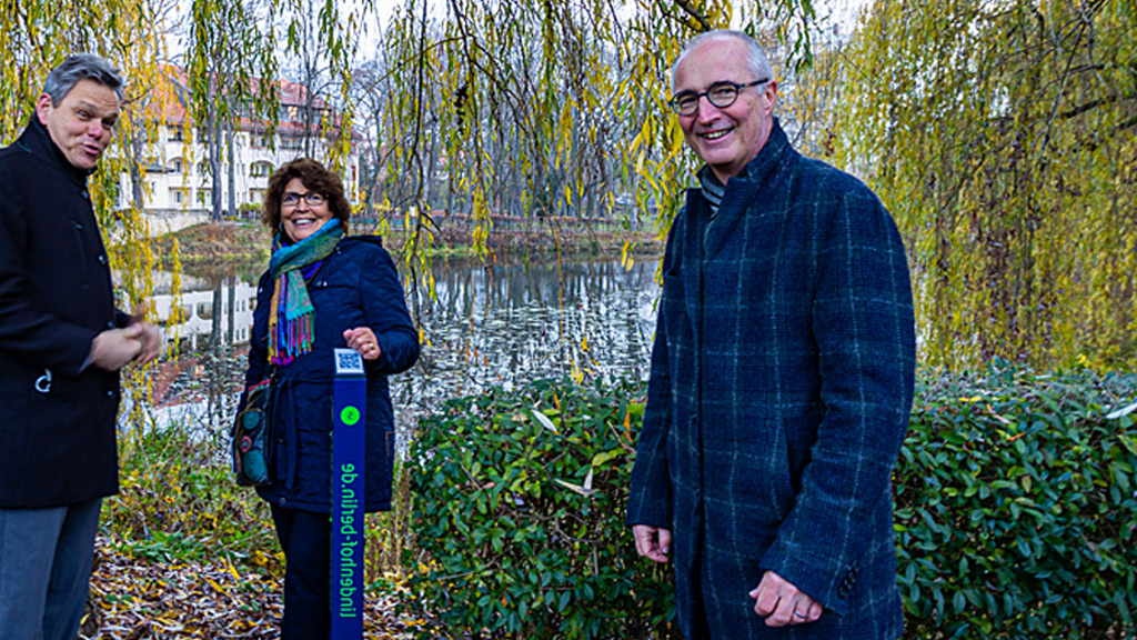 100 Jahre Lindenhof, Einweihung des historischen Rundgangs